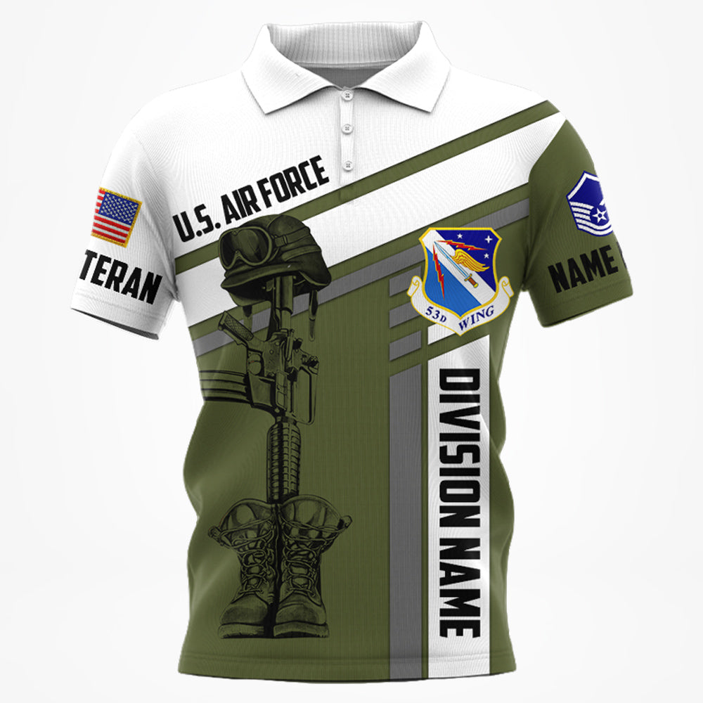 US Veteran CUstom All Branches Of Services All Over Print Shirt For Veteran H2511