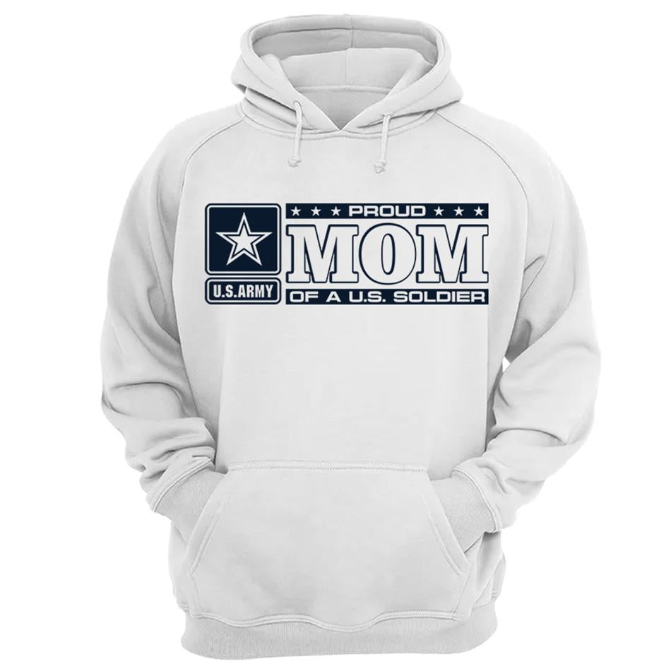 Proud Mom Of A U.S. Soldier Custom Shirt For Arm Mom Dad Brother Sister Graduate Family Shirt H2511 Trna