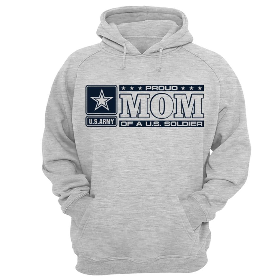 Proud Mom Of A U.S. Soldier Custom Shirt For Arm Mom Dad Brother Sister Graduate Family Shirt H2511 Trna