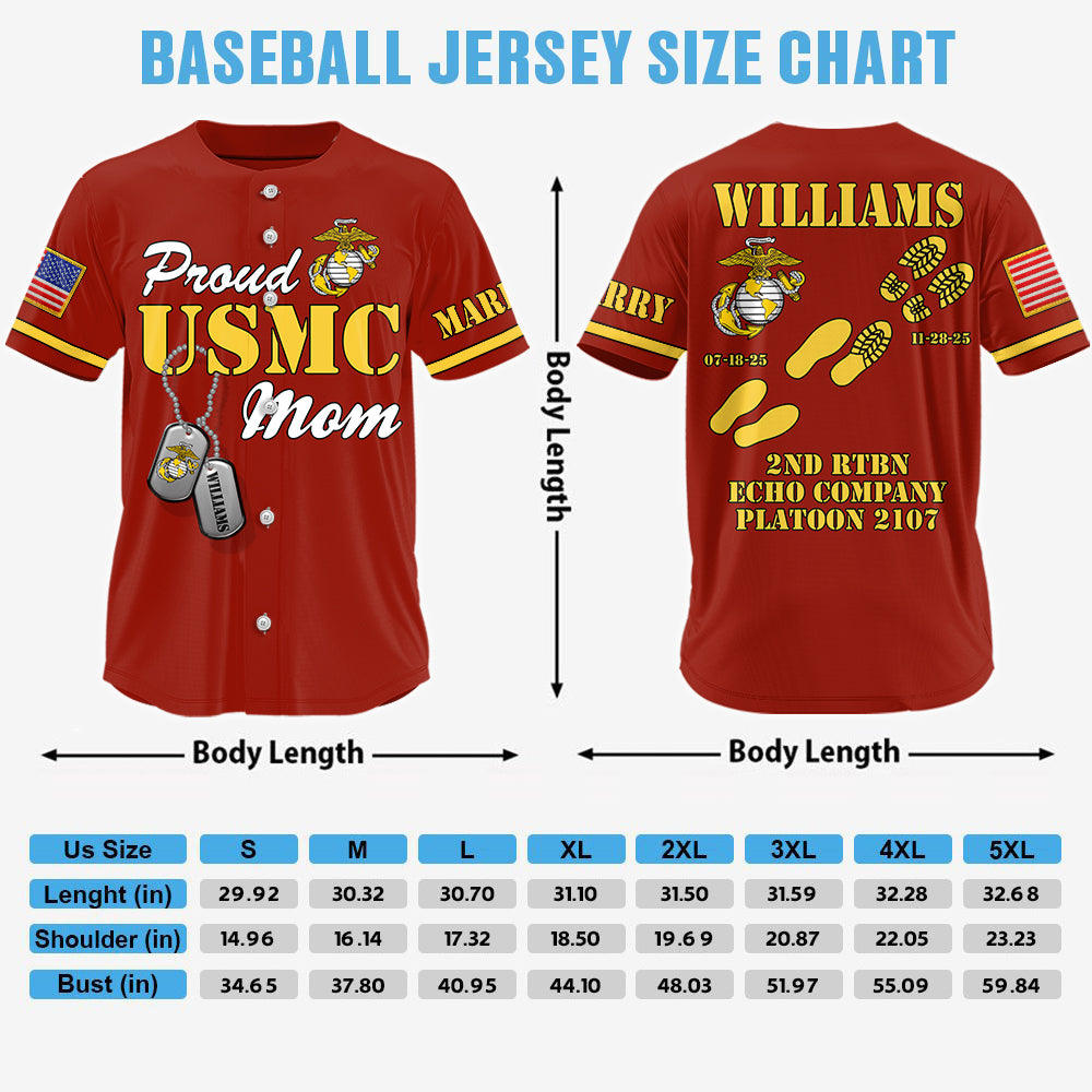 Proud Army Mom Dad Sister Family Members Baseball Jersey Custom Recruit Training Unit Designation Shirt For Proud Military Family Graduate Jersey H2511