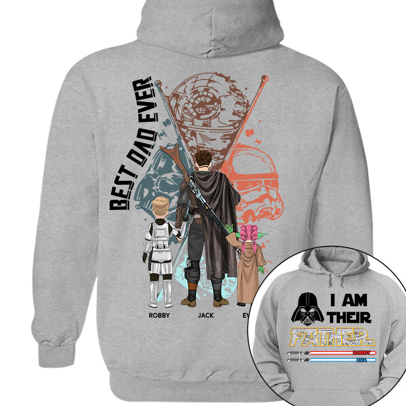 Custom I Am Their Father Shirt, Gift For Dad, Father's Day L0411 Li29