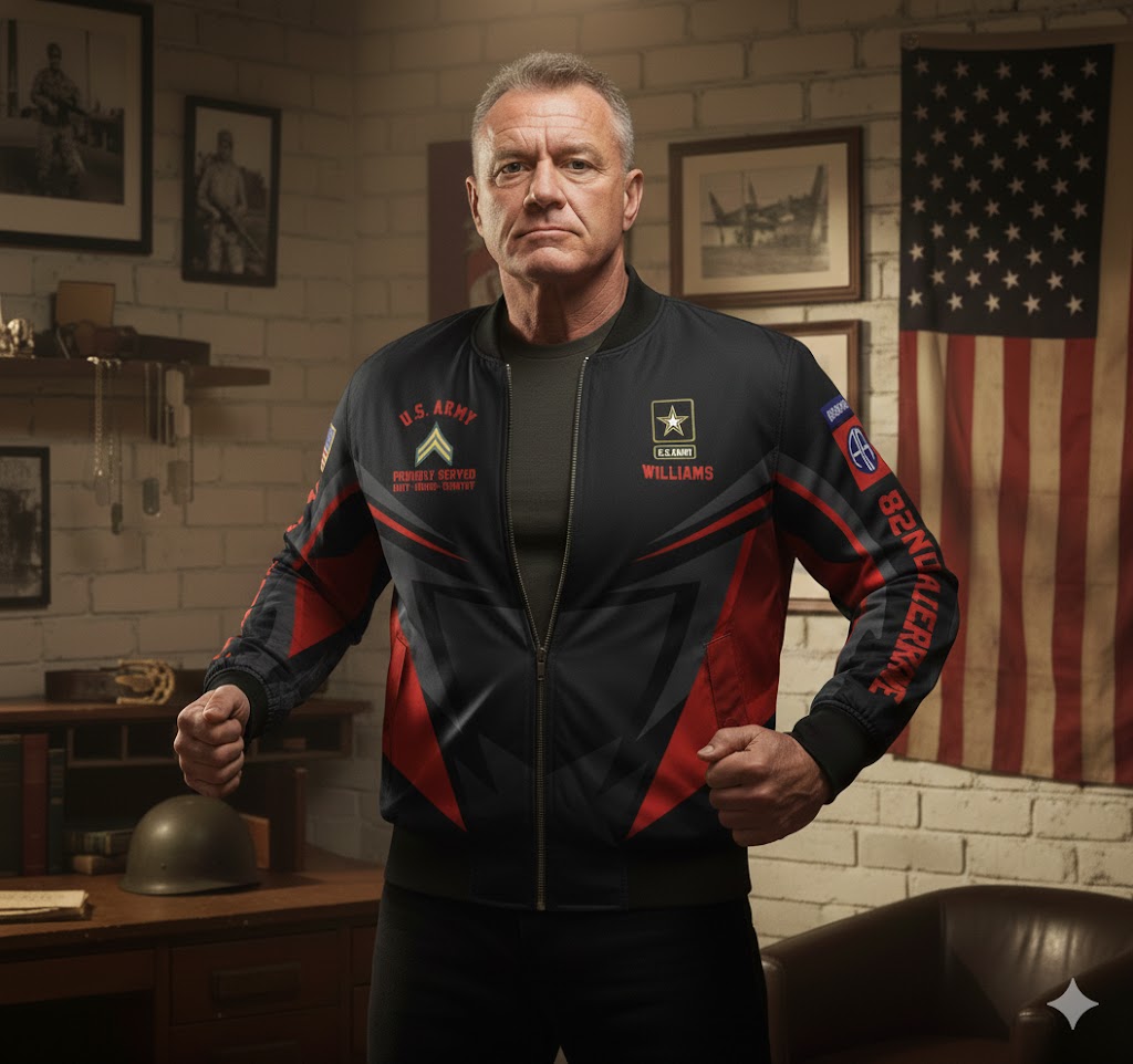 Custom Division Rank Logo All Branches Shirt All Over Print Shirt for Veteran H2511