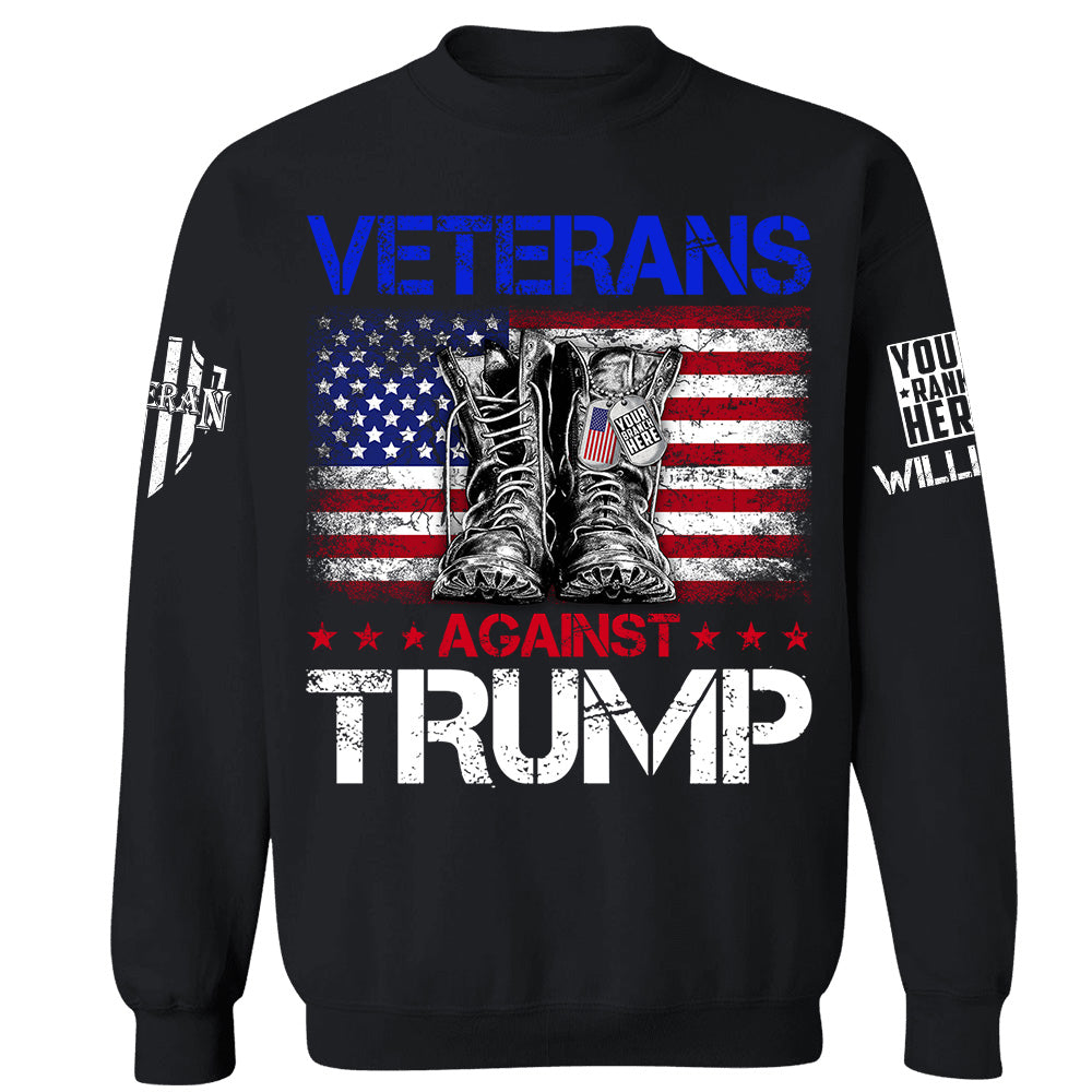 Veterans Against Trump Personalized Shirt For Veteran H2511