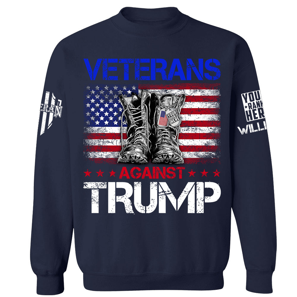 Veterans Against Trump Personalized Shirt For Veteran H2511
