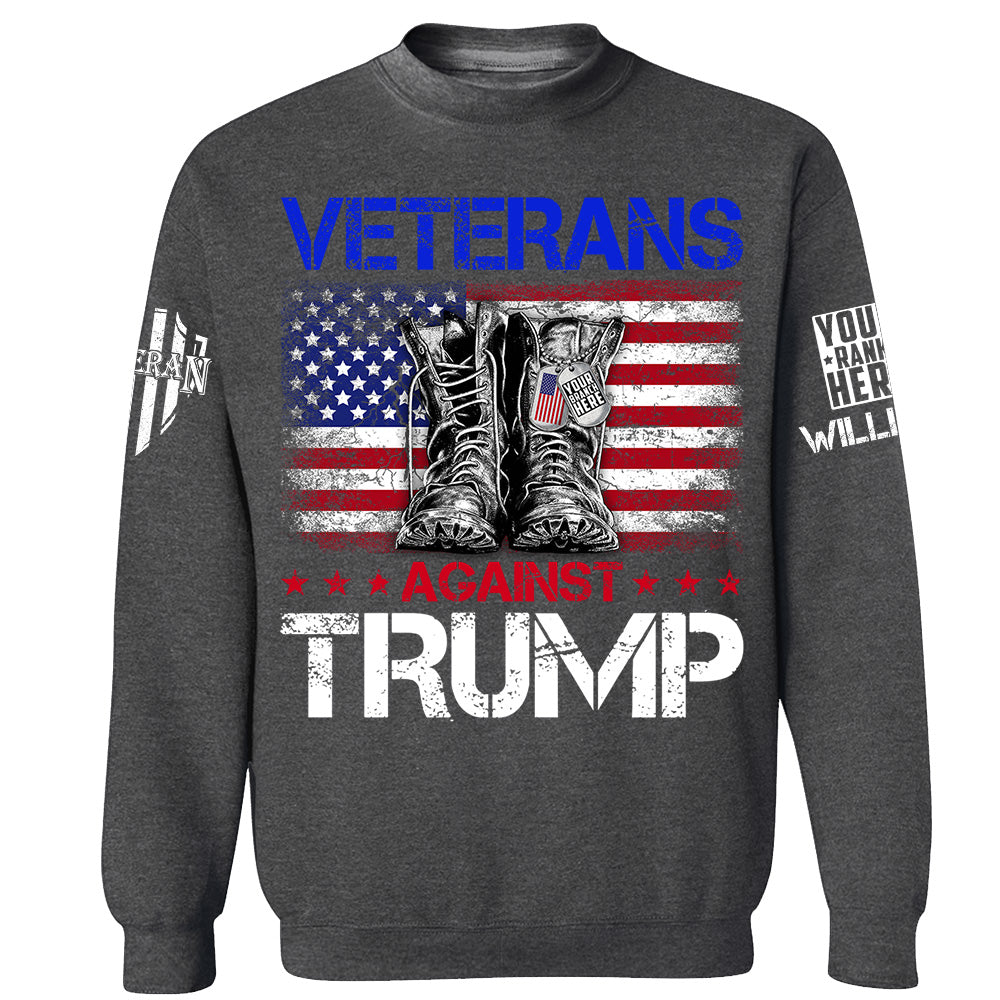 Veterans Against Trump Personalized Shirt For Veteran H2511