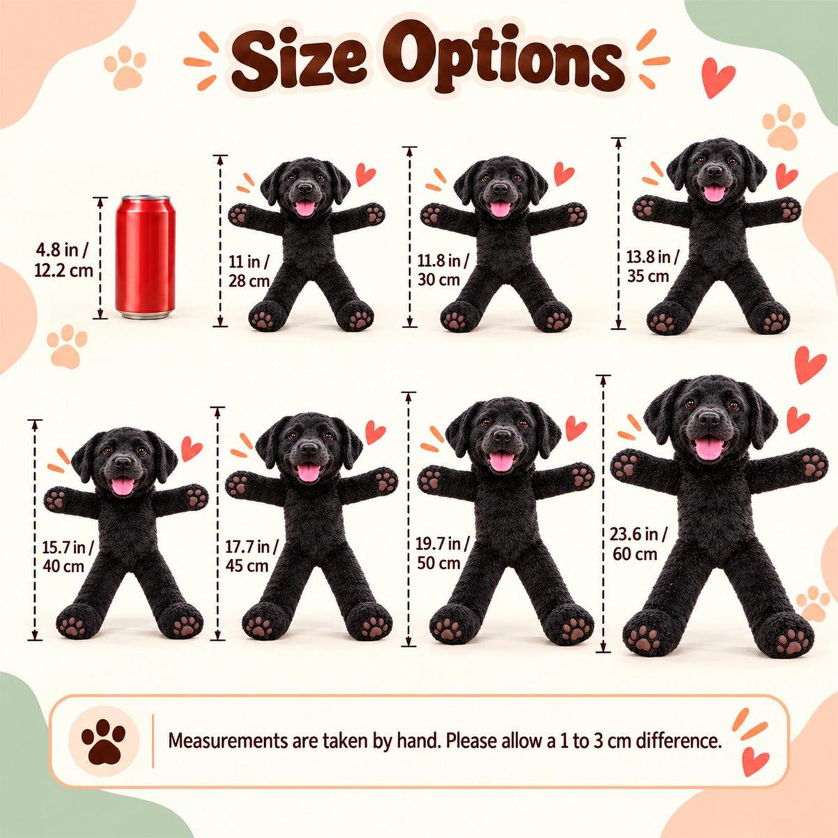 Personalized Labrador Retriever Photo Pet Squishy Toy Poseable Plush Doll, Funny Gift For Dog Mom, Dad, Cat Lover T1807 Hv01