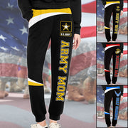 Proud Army Mom Dad Custom Long Pant Gift For US Military Family Members H2511 Trna