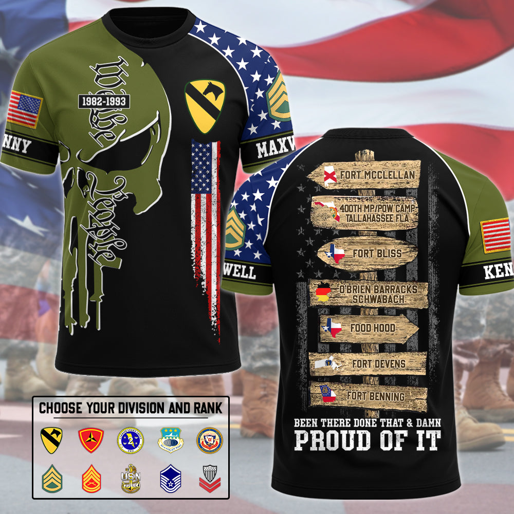 Been There Done That Proud Of It Vr2 US Military World Tour Custom All Over Print Shirt For Veteran H2511 Trna