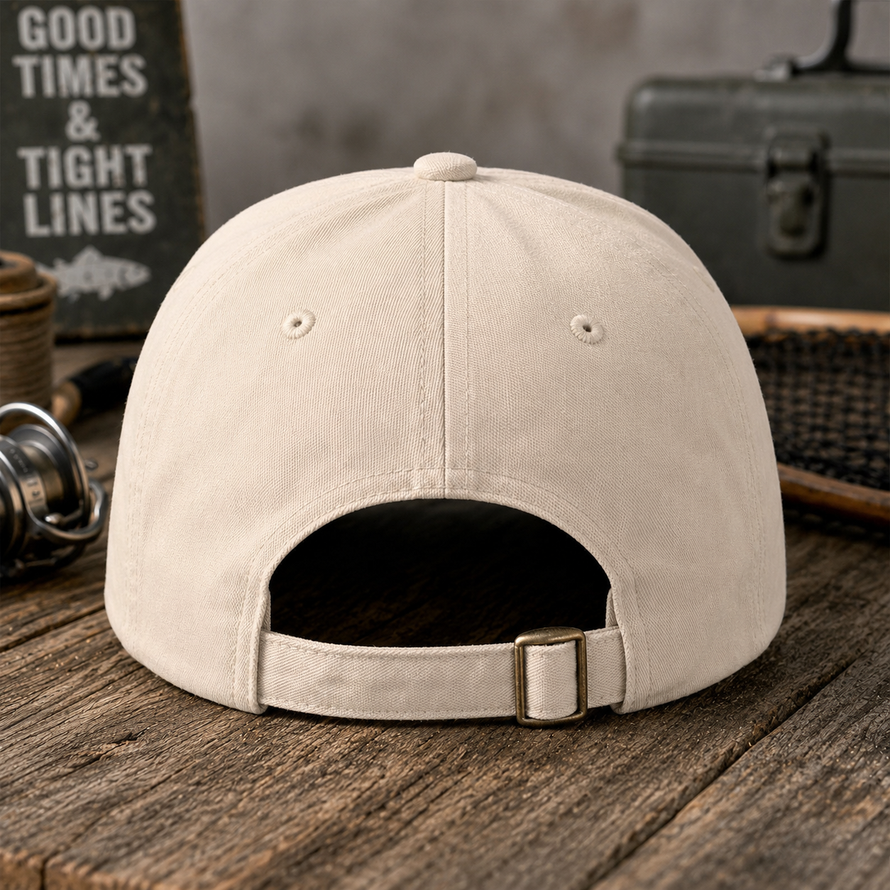 Reel Cool Dad Cap, Personalized Vintage Retro Fishing Cap, Gift For Fathers Day, Gift For Dad Husband Grandpa MI209 Hv01