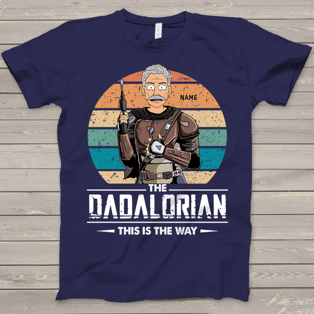 The Dadalorian This Is The Way Shirt For Papa