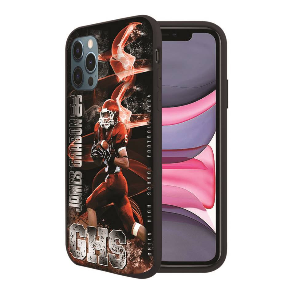 Senior Sports Phone Case Senior Banner Phone Case Custom Photo Game Day Gift For Football Lover Football Family H2511