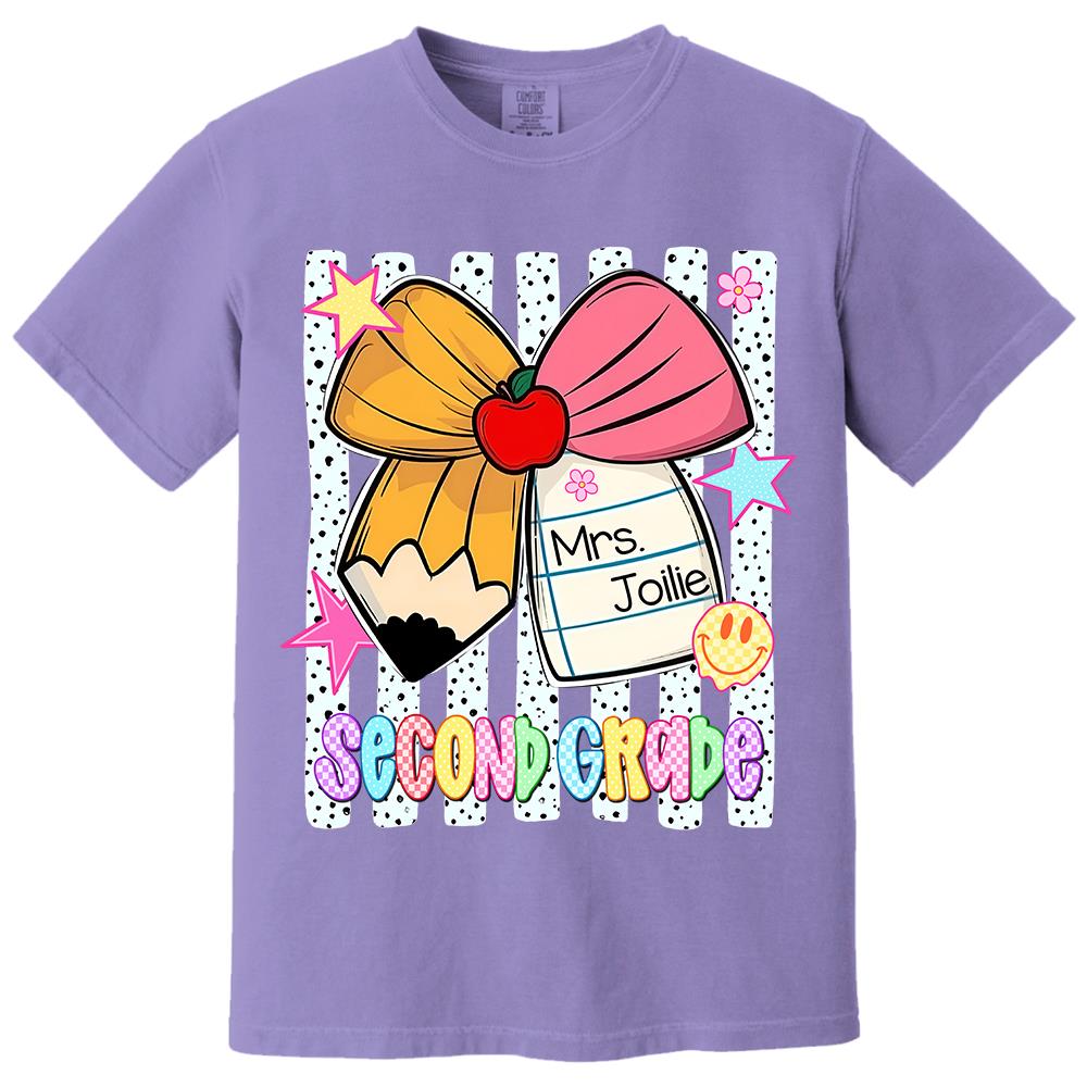 Custom Back to School Custom Shirts, Pre K to 5th Grade L0411 Hv01