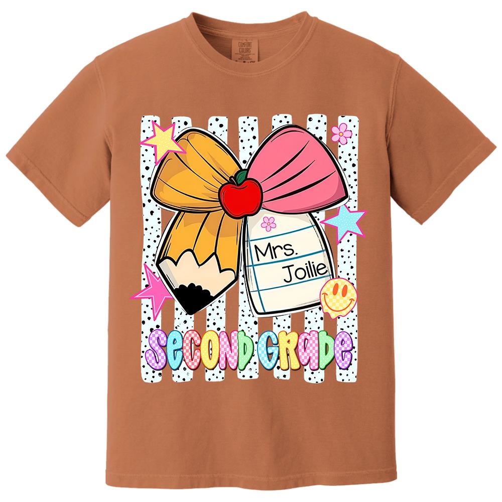 Custom Back to School Custom Shirts, Pre K to 5th Grade L0411 Hv01