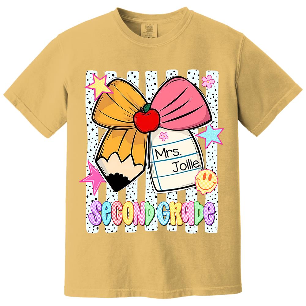 Custom Back to School Custom Shirts, Pre K to 5th Grade L0411 Hv01