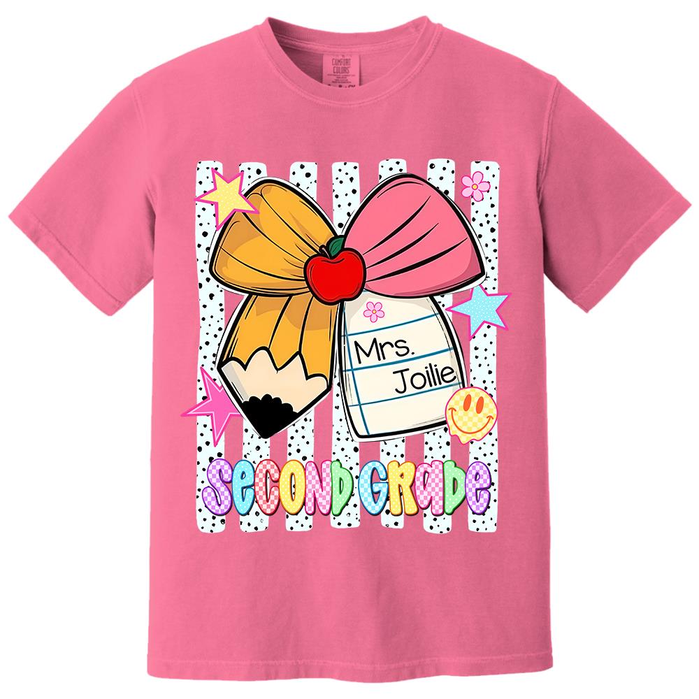 Custom Back to School Custom Shirts, Pre K to 5th Grade L0411 Hv01