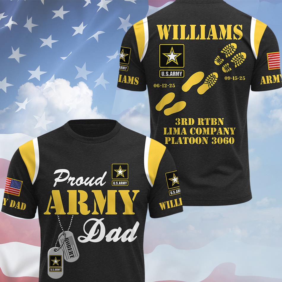 Proud Army Mom Dad Sister Family Members All Over Print Shirt Pant Vr3 Custom Recruit Training Unit Designation Shirt For Proud Military Family Graduate Shirt H2511