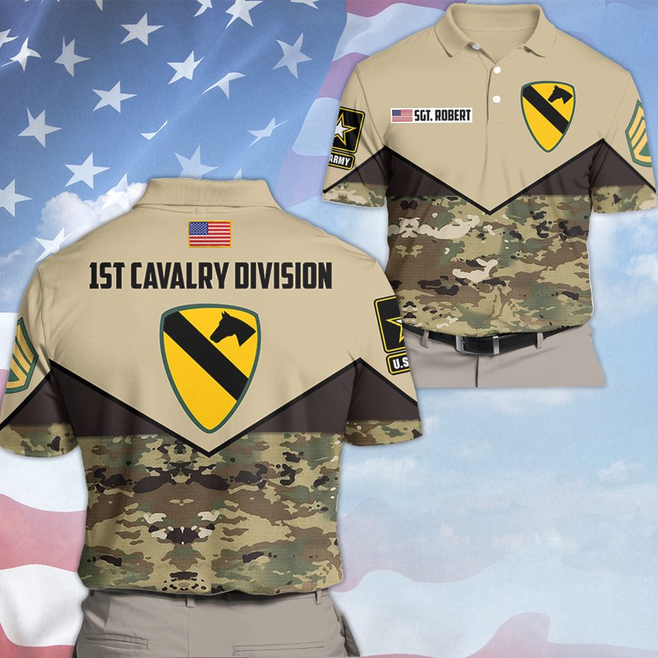 Custom Camouflage 3D All Over Prints Hoodie, Personalized Name And Ranks, Division Gift For Veteran Dad Grandpa H2511 Trna