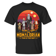 Custom Momalorian This Is The Way Shirt - Tatooine Sunset Shirt Gift For Mom
