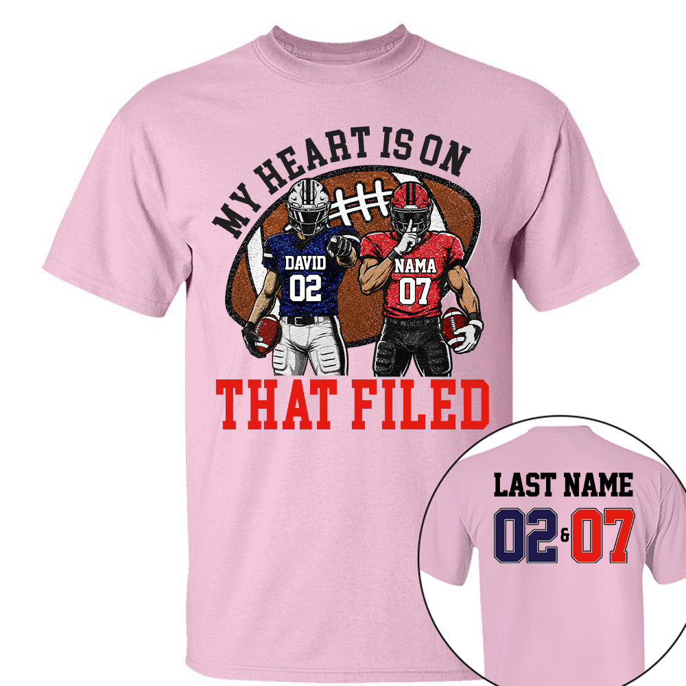 Personalized My Favorite Players Call Me Mom Shirt, Custom Sports Mom Gameday Shirt T1807 T24