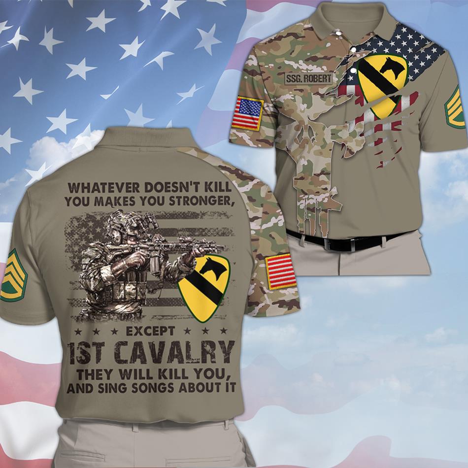 Whatever Doesn't Kill You Makes You Stronger, Except Veterans They Will Kill You, And Sing Songs All Over Print Shirt For Veteran H2511 Trna