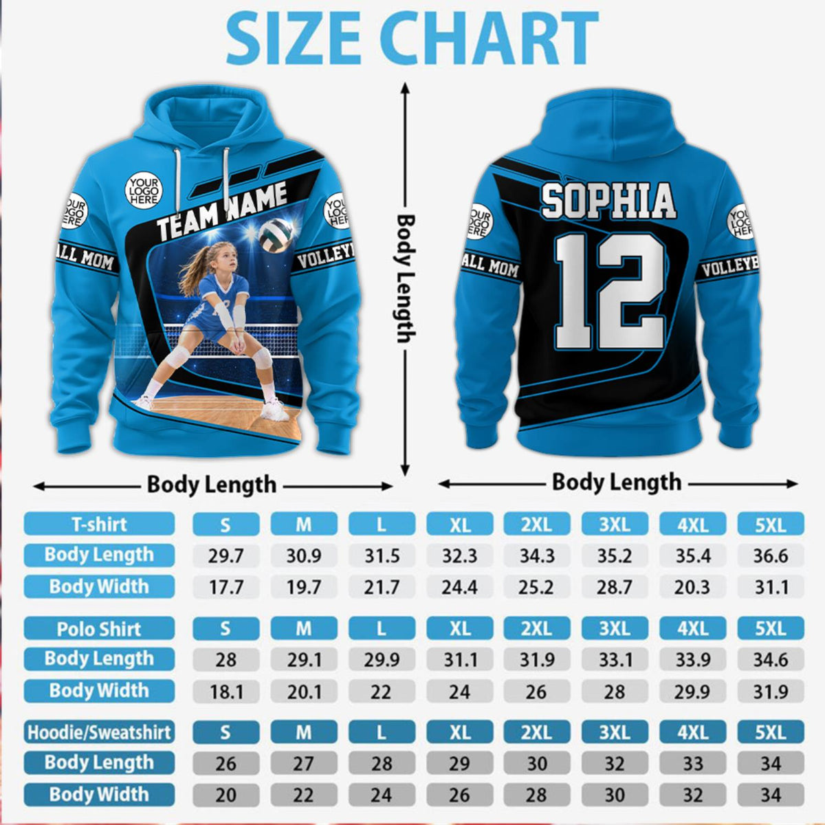 Personalized All Over Print Shirt Volleyball - Gift For Volleyball Lovers NA04 Hv01
