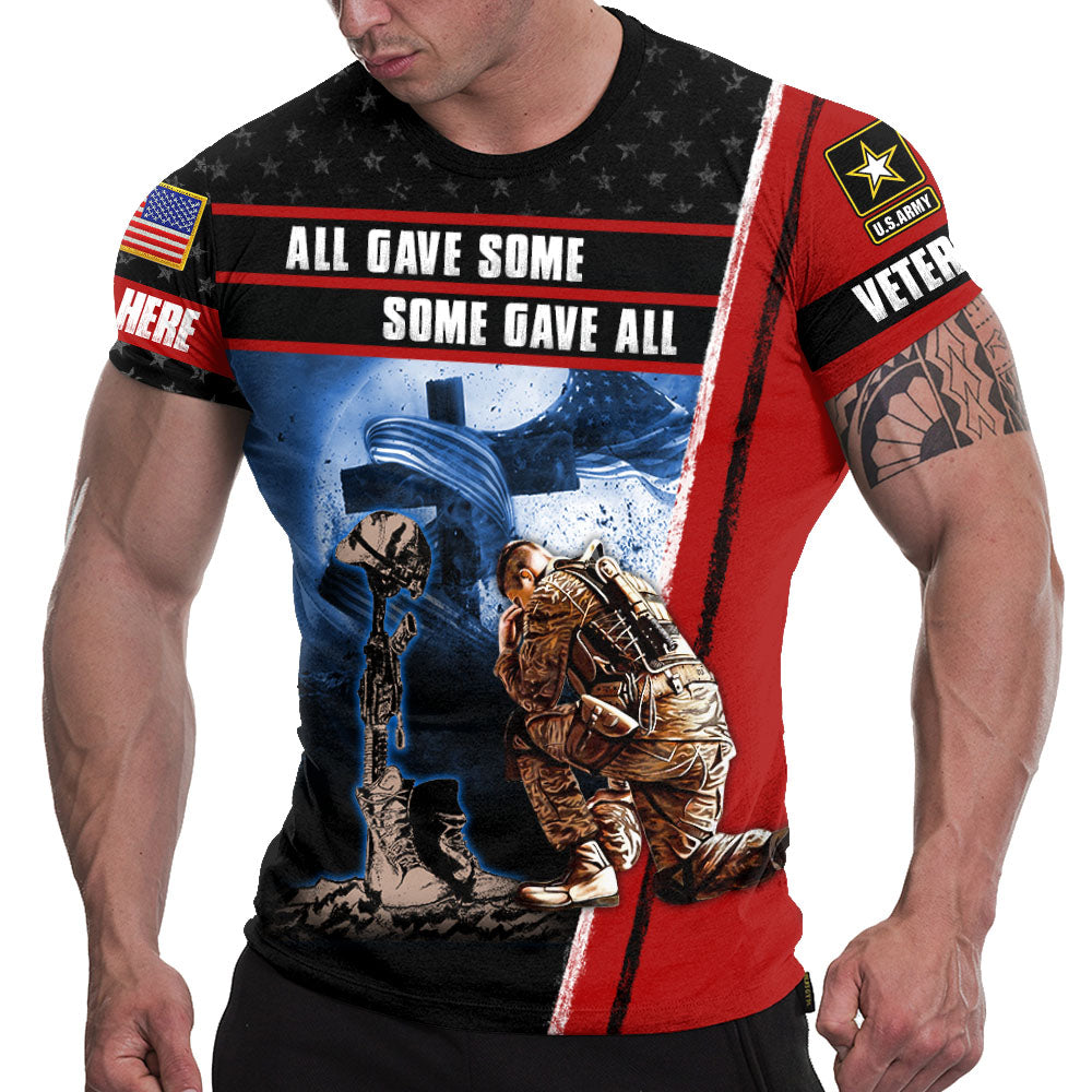 All Gave Some Some Gave All Custom Shirt For Veteran Memorial Day All Over Print Shirt H2511