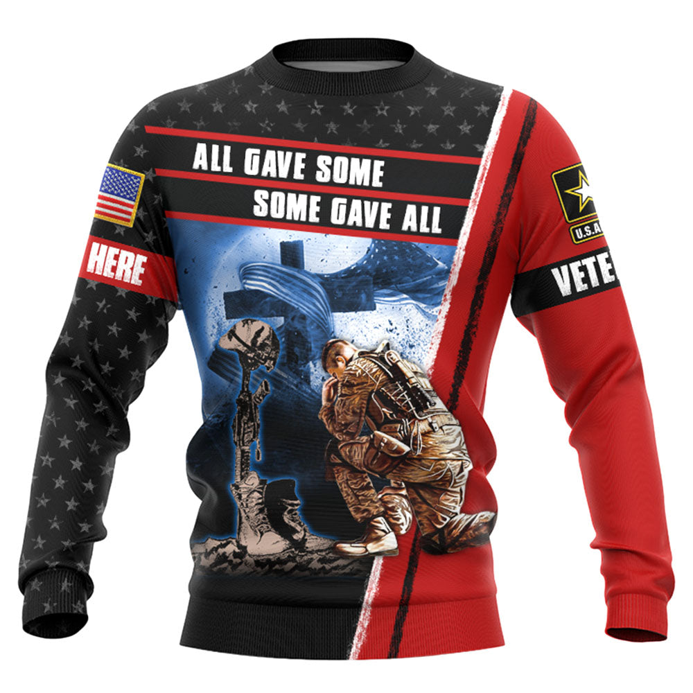 All Gave Some Some Gave All Custom Shirt For Veteran Memorial Day All Over Print Shirt H2511