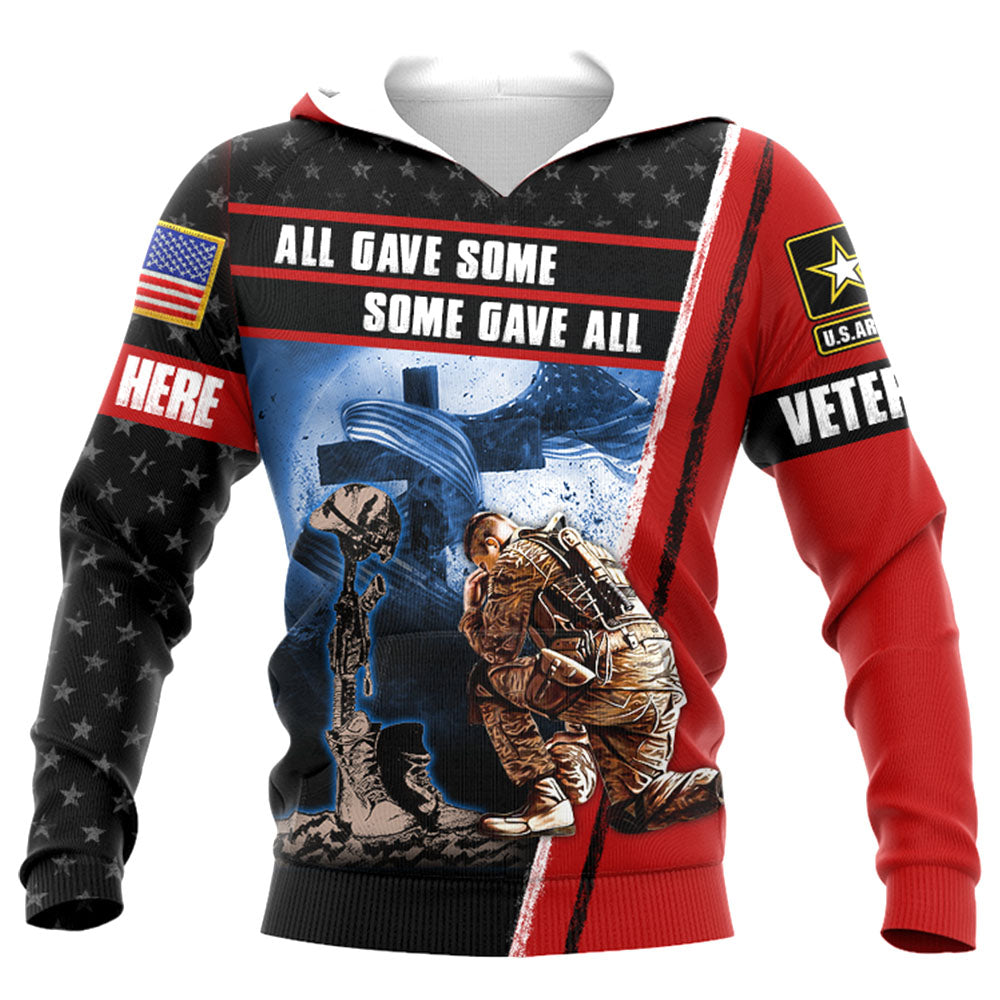 All Gave Some Some Gave All Custom Shirt For Veteran Memorial Day All Over Print Shirt H2511