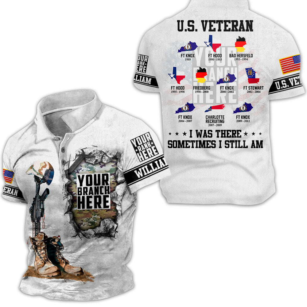 US Veteran World Tour Personalized All Over Print Shirt For Veteran H2511