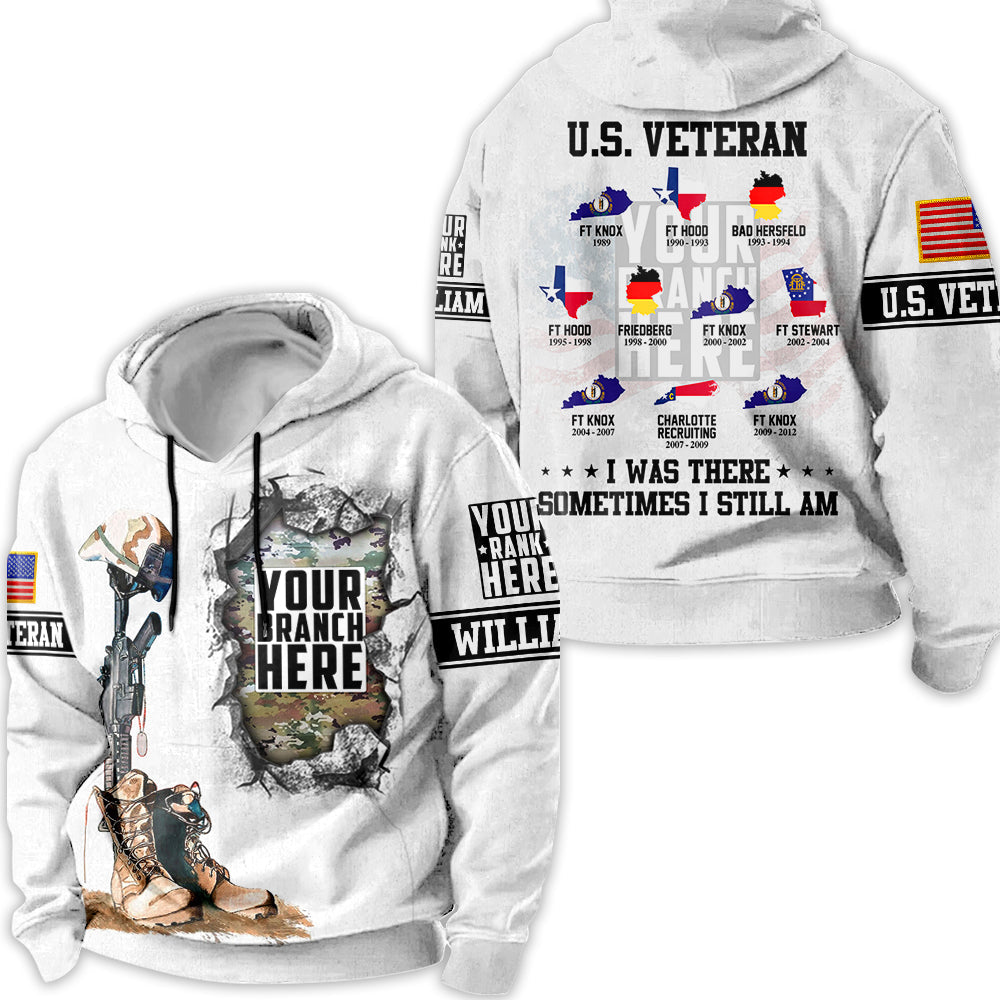 US Veteran World Tour Personalized All Over Print Shirt For Veteran H2511