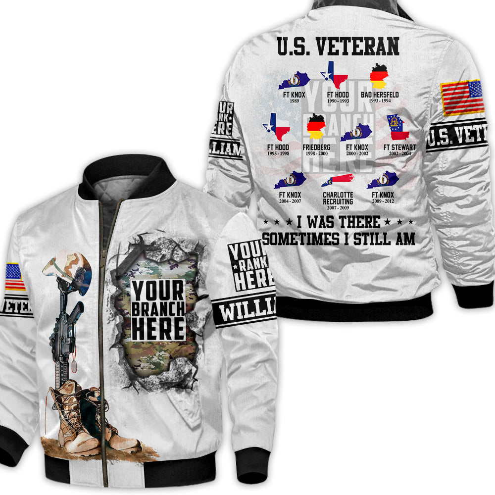 US Veteran World Tour Personalized All Over Print Shirt For Veteran H2511