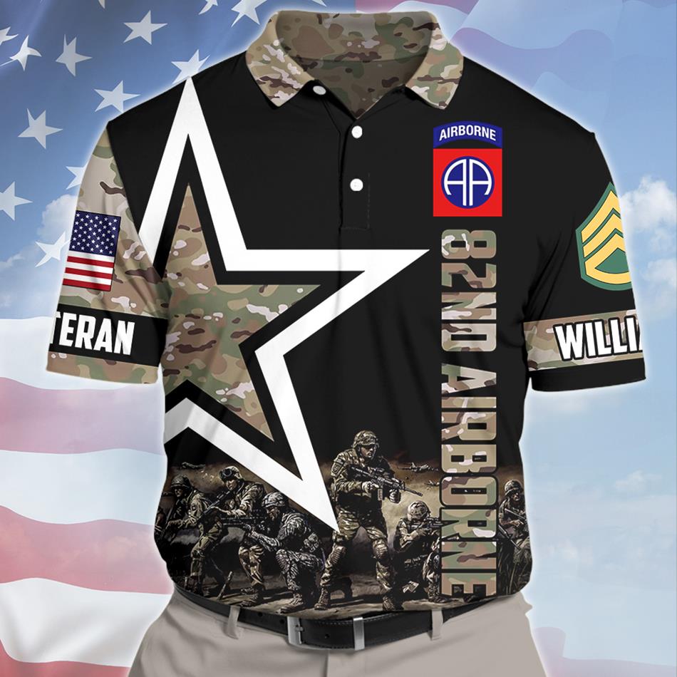 Custom Camouflage Division Personalized Veteran All-Over Print Hoodie - Gift Idea For Veteran H2511 Trna
