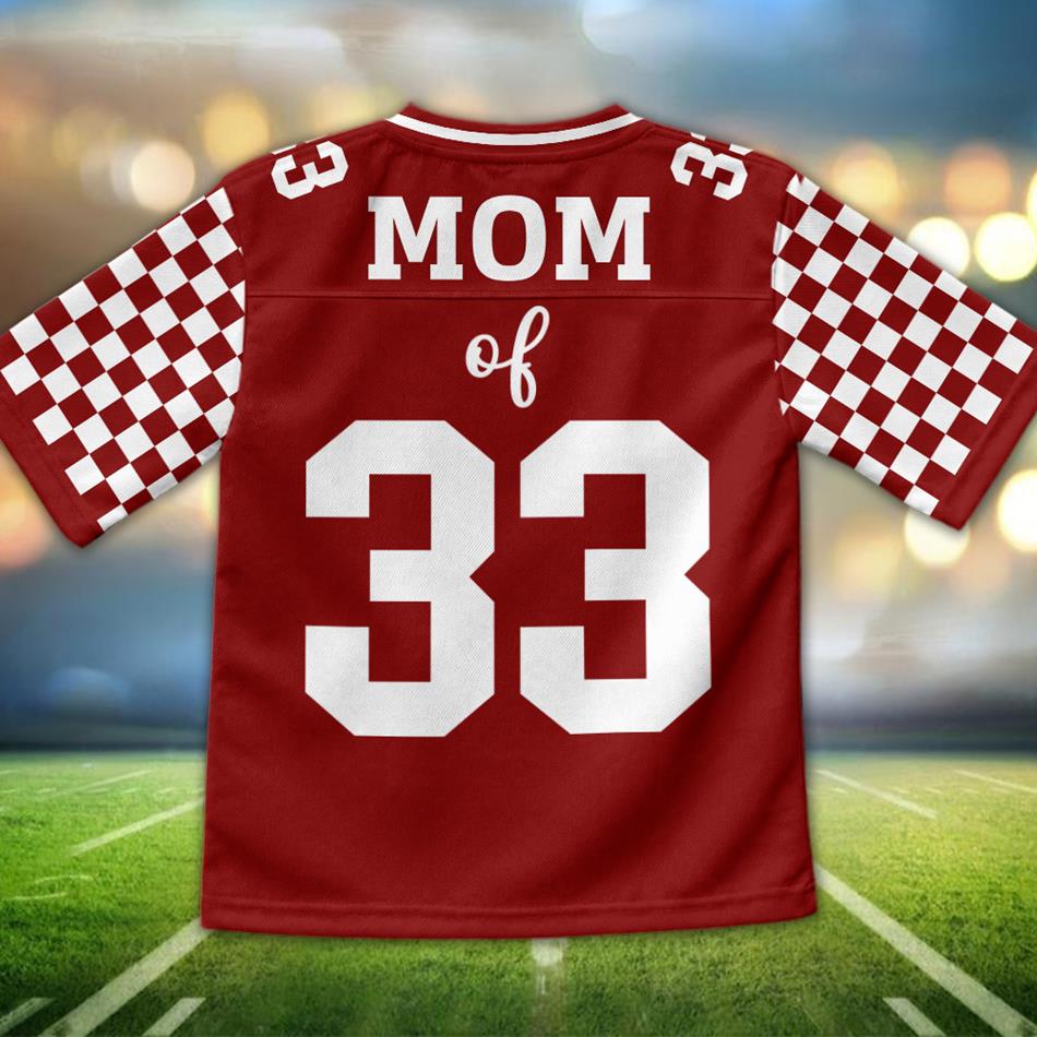 Custom Photo Football Game Day I Will Always Be Your Biggest Fan Football Jersey Gift For Football Lovers - Personalized Gift For Football Player H2511 Trna