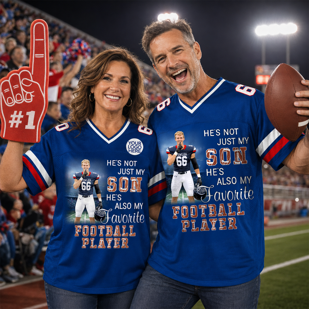 Custom Senior Mom 2027 Football Photo Shirt,  Football Mom Shirt L0411 Hv01