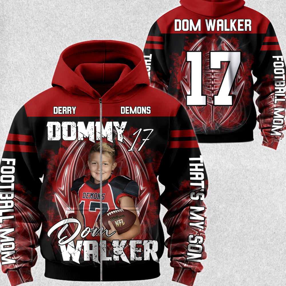 Personalized All Over Print Shirt For Football Family Game Day Shirt H2511
