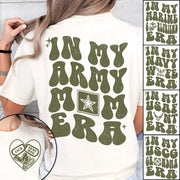 In My Army Mom Are Custom Shirt For US Military Mom Sister Wife Grandma Deployment Gift H2511 Trna