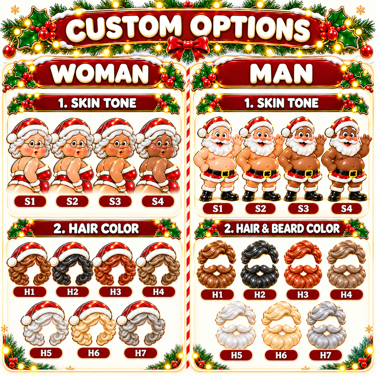 Growing Old Together- Personalized Couple Ornament A2110 VH01