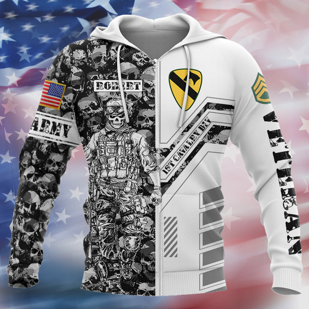 Premium Multiple US Military Services Veteran All Over Print Shirt Hoodies Available To All Military Branches Vetaran Day Gift H2511 Do99