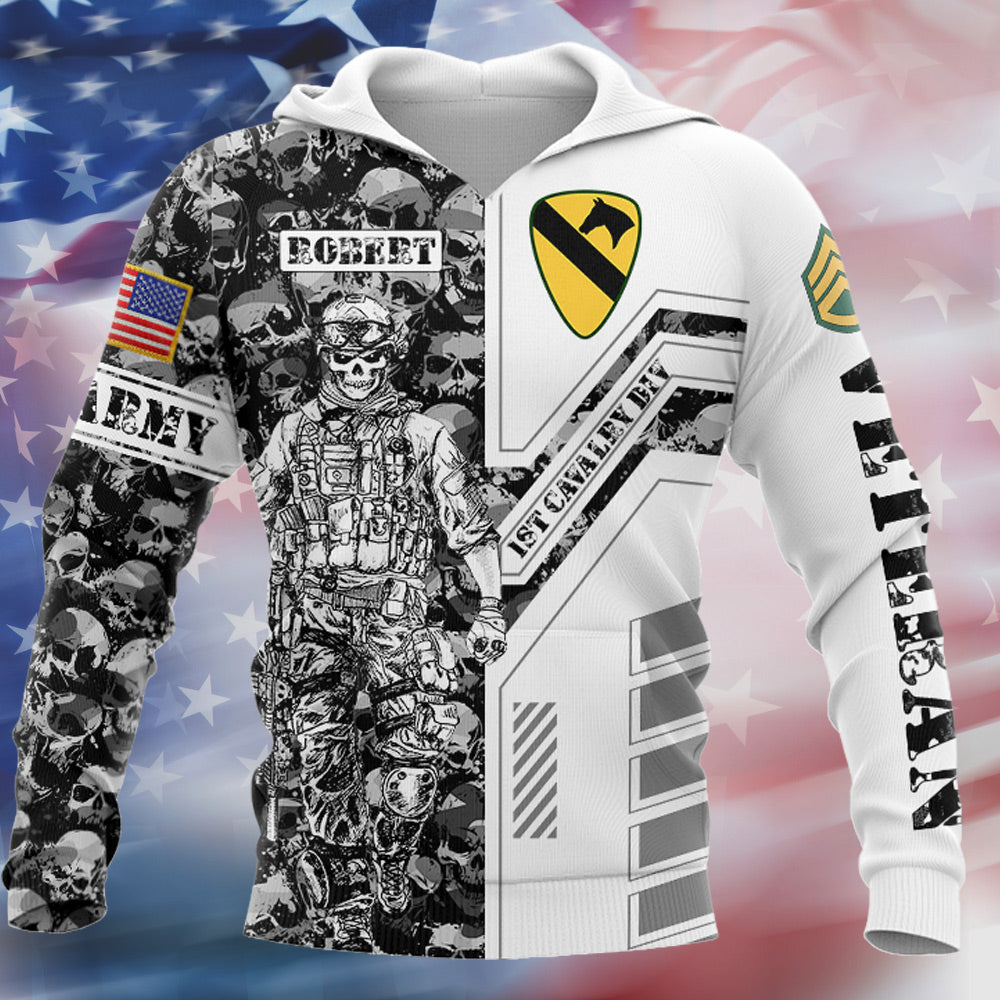 Premium Multiple US Military Services Veteran All Over Print Shirt Hoodies Available To All Military Branches Vetaran Day Gift H2511 Do99