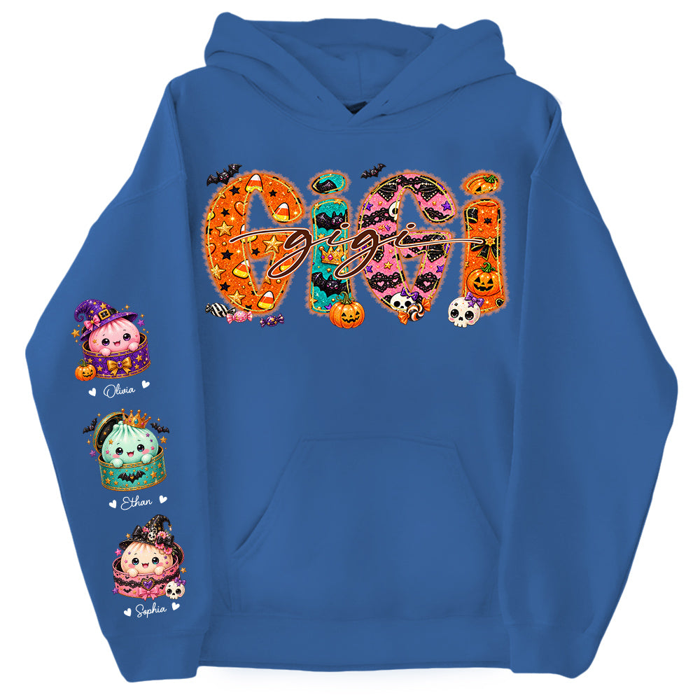 Custom Gigi Mimi Nana Mama Little Dumpling Shirt, Trendy Halloween Sweatshirt L0411 Hv01