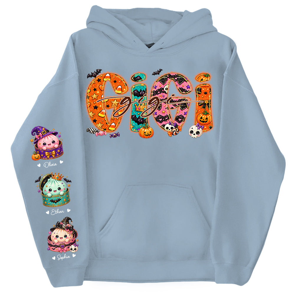 Custom Gigi Mimi Nana Mama Little Dumpling Shirt, Trendy Halloween Sweatshirt L0411 Hv01