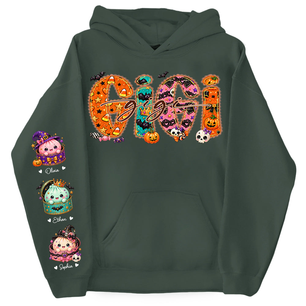 Custom Gigi Mimi Nana Mama Little Dumpling Shirt, Trendy Halloween Sweatshirt L0411 Hv01