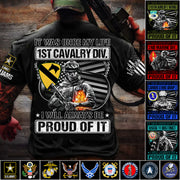Personalized Shirt It Was Once My Life US Veteran I Will Always Be Proud Of It Shirt For Veteran Dad Grandpa H2511 Trna