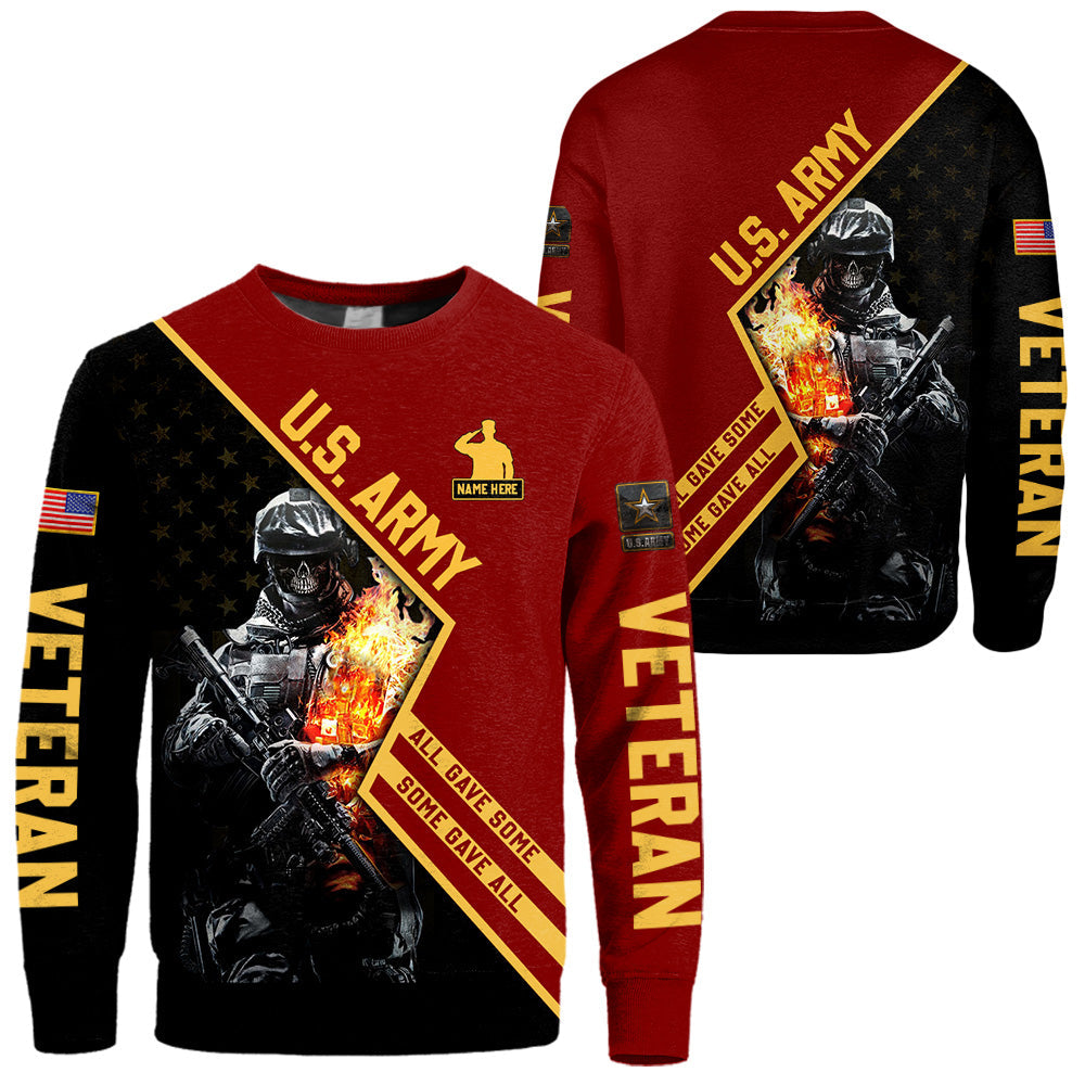 Personalized Shirt All Gave Some Some Gave All All Over Print Shirt For Veteran Veterans Day Gift H2511
