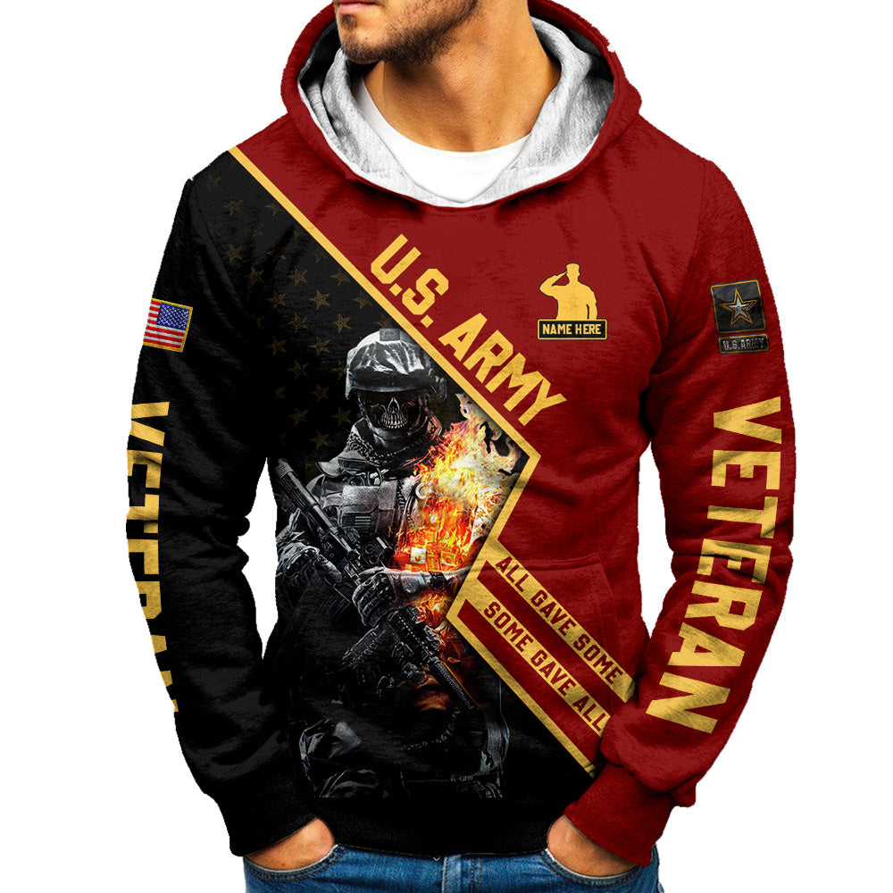 Personalized Shirt All Gave Some Some Gave All All Over Print Shirt For Veteran Veterans Day Gift H2511