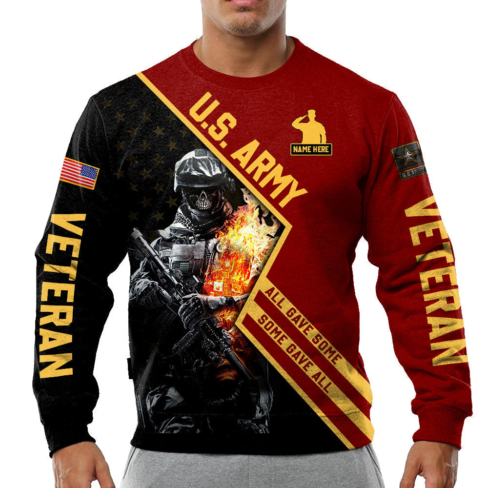 Personalized Shirt All Gave Some Some Gave All All Over Print Shirt For Veteran Veterans Day Gift H2511