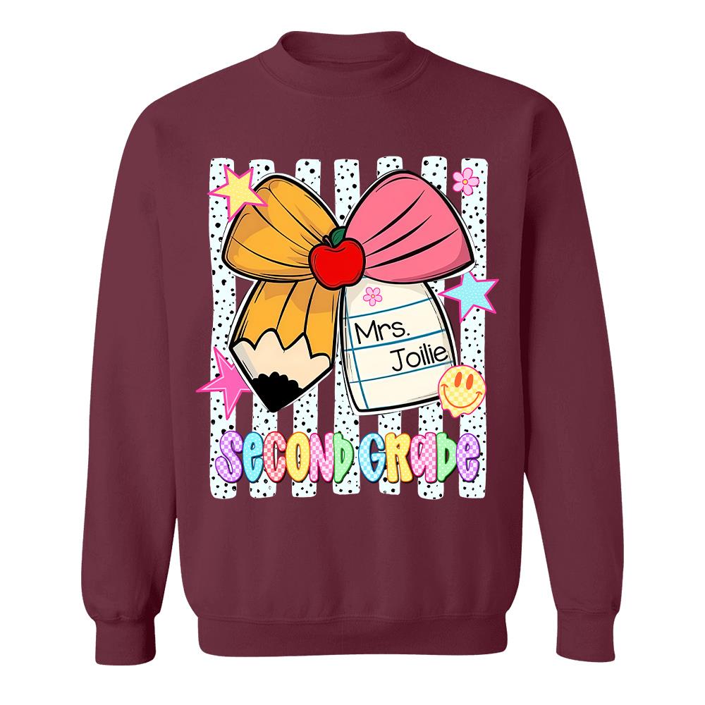 Custom Back to School Custom Shirts, Pre K to 5th Grade L0411 Hv01