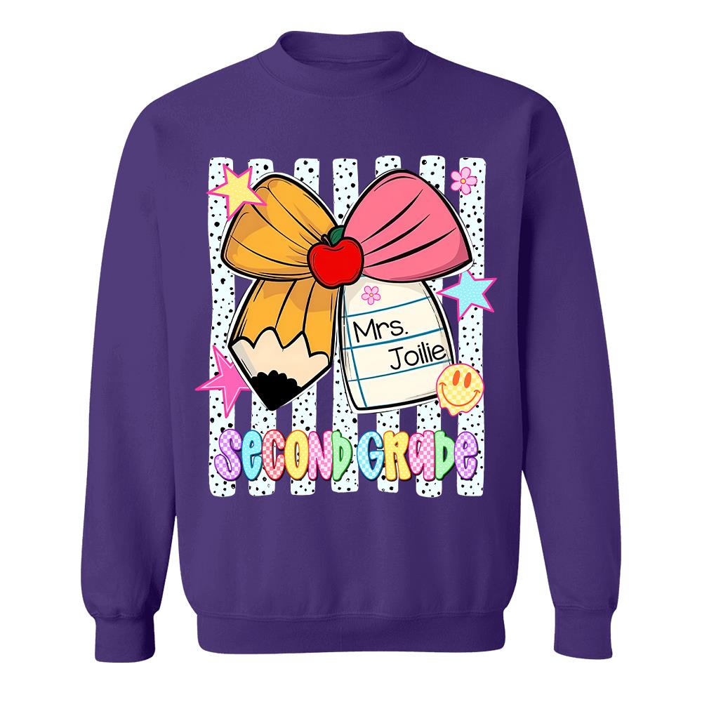 Custom Back to School Custom Shirts, Pre K to 5th Grade L0411 Hv01