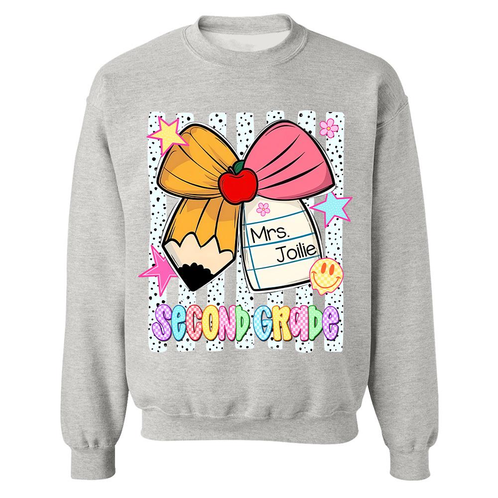 Custom Back to School Custom Shirts, Pre K to 5th Grade L0411 Hv01