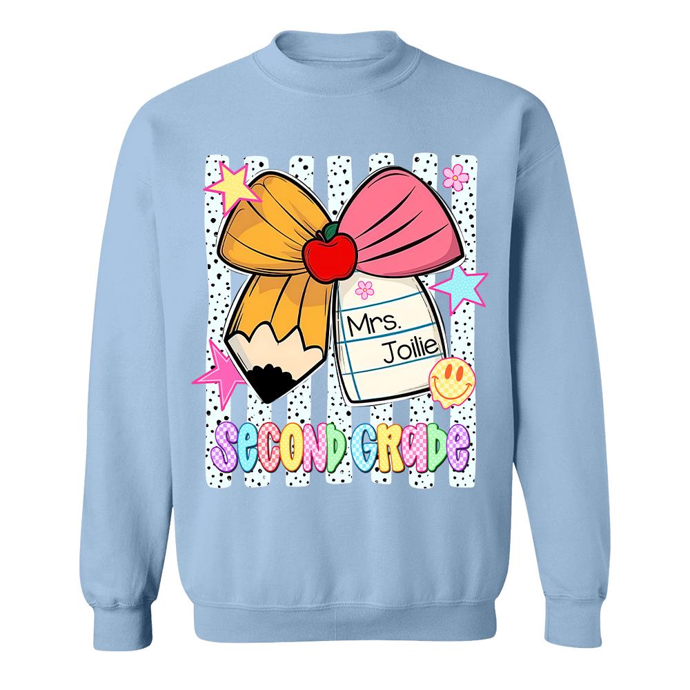 Custom Back to School Custom Shirts, Pre K to 5th Grade L0411 Hv01